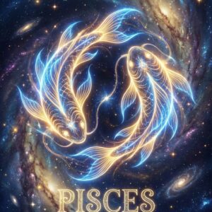 pisces zodiac art the paired fish by divine queen [oshyn]