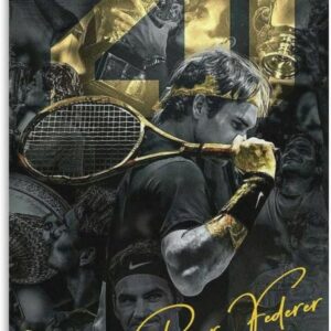 roger federer cadeau idÃ©al pour les fans poster